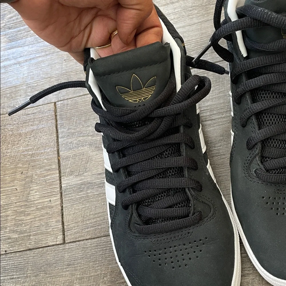 adidas Black and White Men's Sneakers